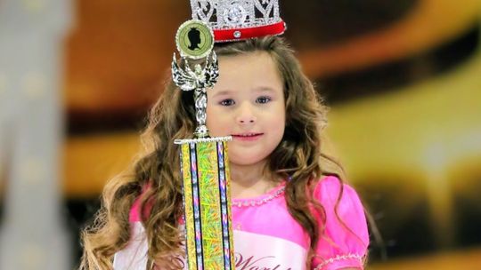 Beauty pageant winner