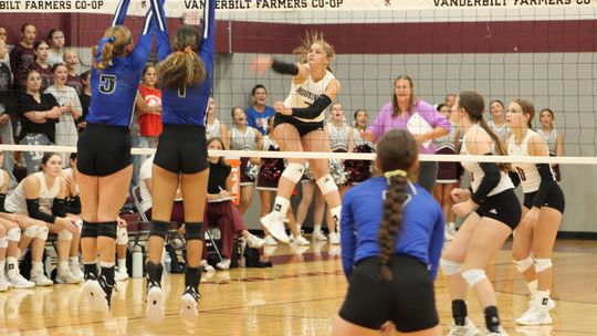 Cobras claim 3-1 win over Edna in 25-3A volleyball Friday