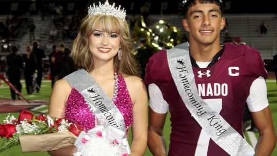 Ganado Homecoming King and Queen