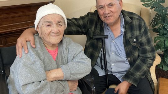 Ganado’s leading light turns 96