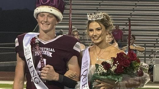Industrial Homecoming King and Queen