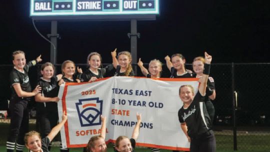Industrial Little League softball 8-10wins state title