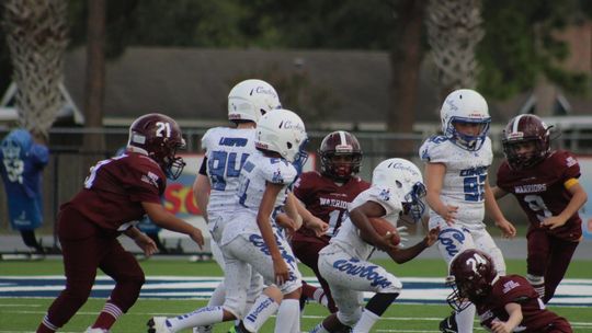 Junior football, Edna vs. Ganado