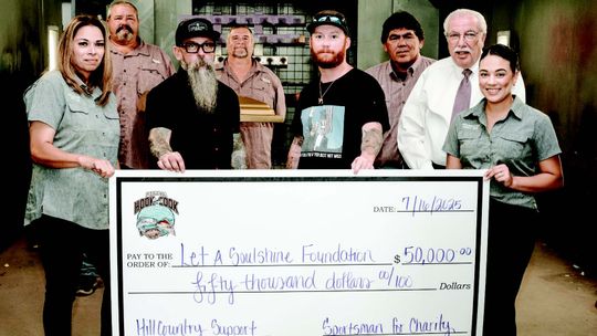Let a Soulshine gets $50,000 donation for Hill County