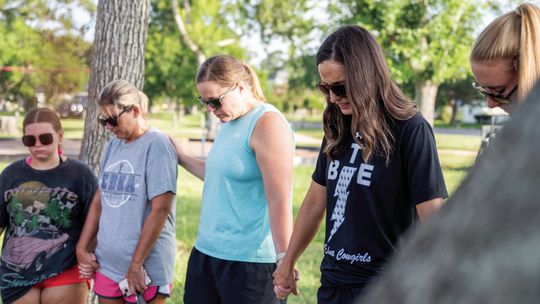 Prayer in the park