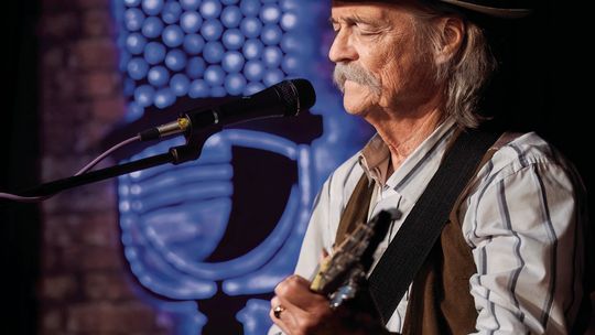 Texas Folk musician visits Rear Window