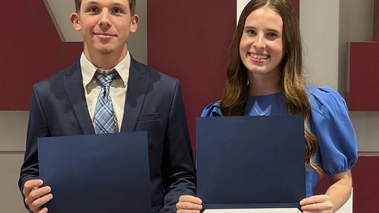 Two become HLSR scholars