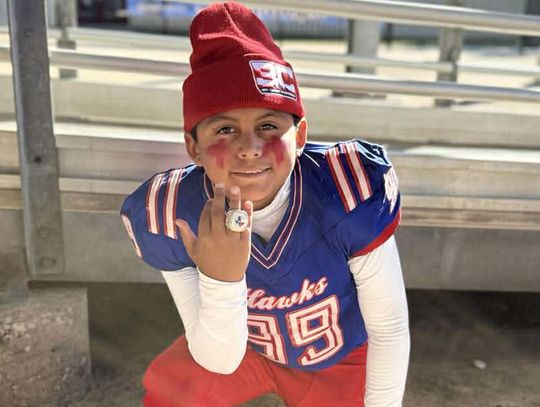 A love of football took Gomez to new heights