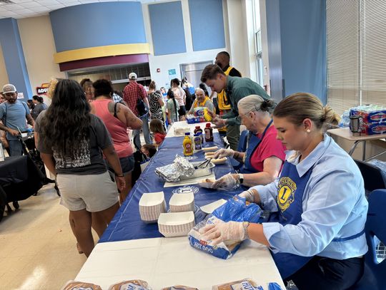 Back to school rally