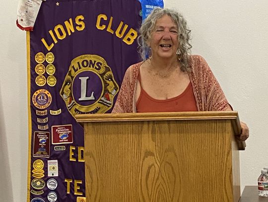 EBLC hears program from environmental activist Diane Wilson