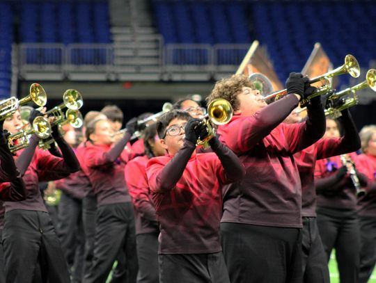Ganado band marches to State