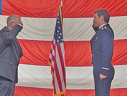 Industrial graduate receives first salute from former coach
