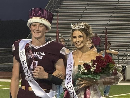 Industrial Homecoming King and Queen