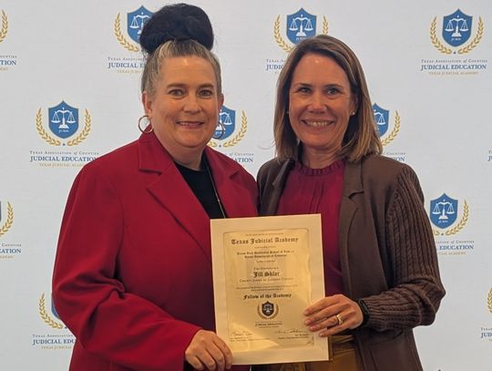 Judicial Academy Honors Sklar for Commitment to Excellence