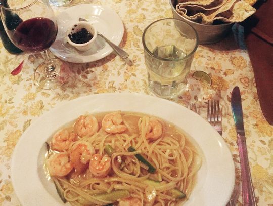 Linguine con Gamberetti (Shrimp)