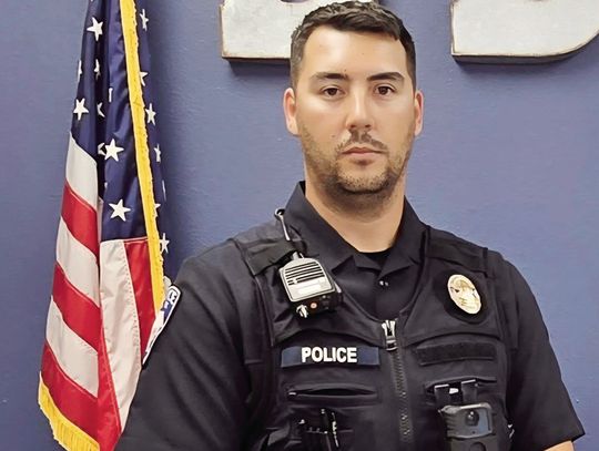 New officer in Edna