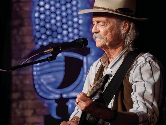 Texas Folk musician visits Rear Window