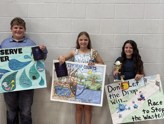 Water Conservation poster winners