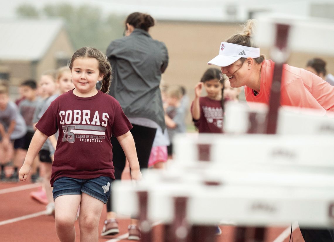 A very special track meet