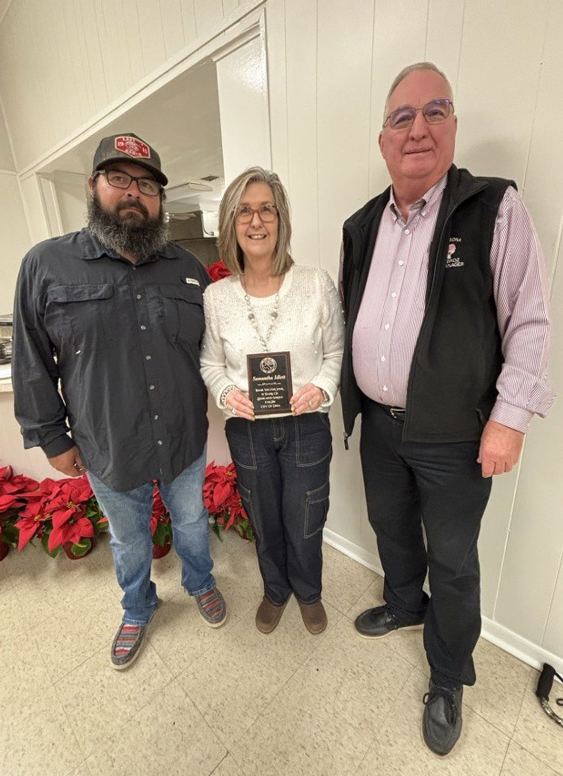 City honors employees at party