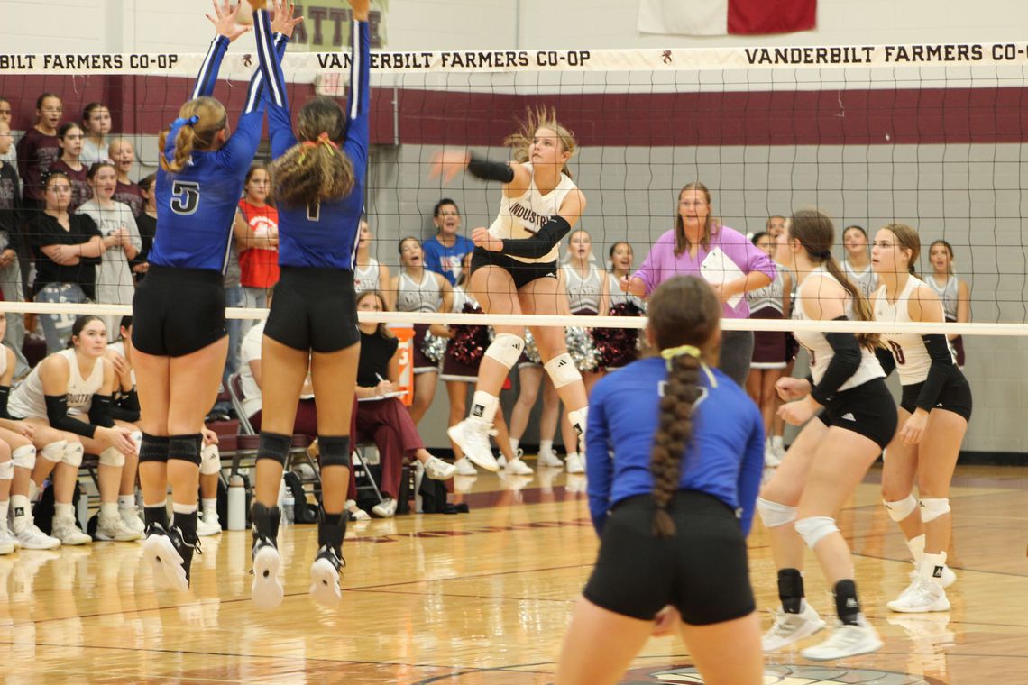 Cobras claim 3-1 win over Edna in 25-3A volleyball Friday