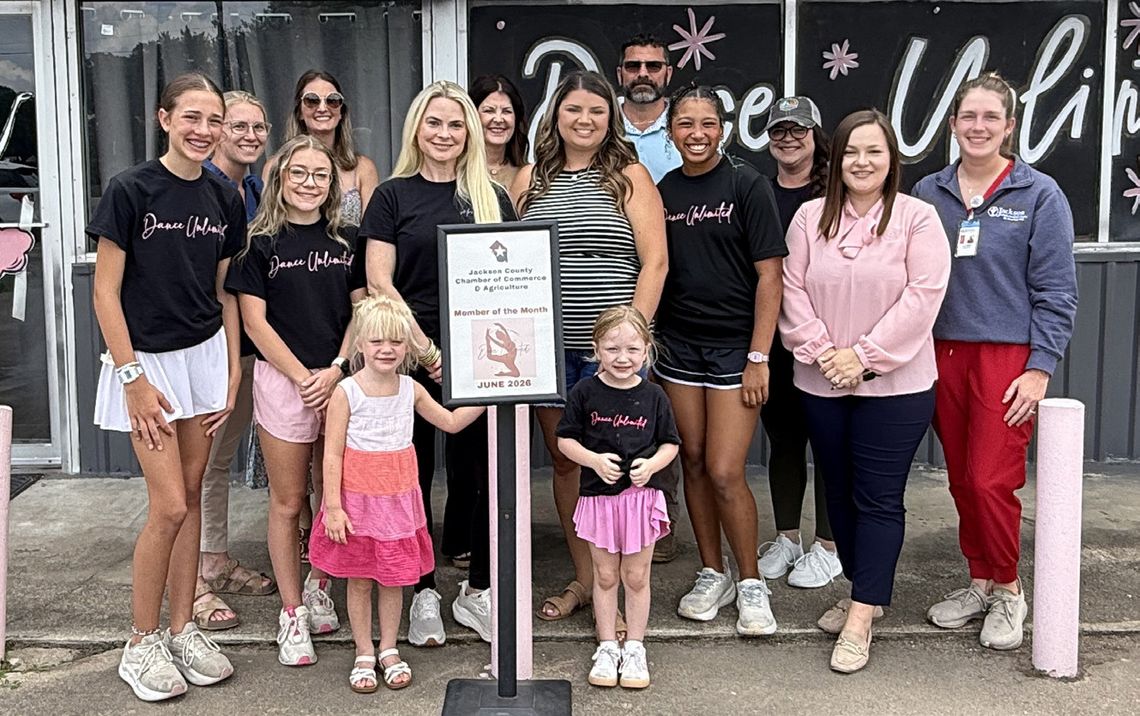 Dance Unlimited of Edna named Chamber Member of the Month Dance Unlimited of Edna named Chamber Member of the Month
