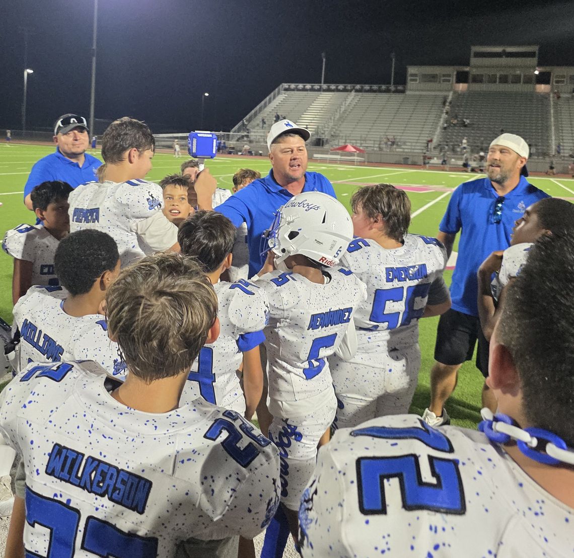 ECYFL Bantam team