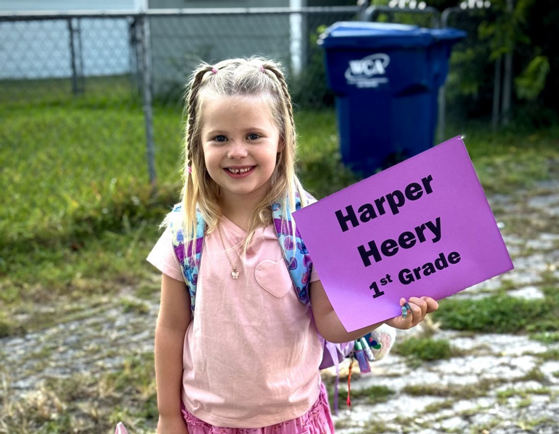 Edna and Ganado First Day of School