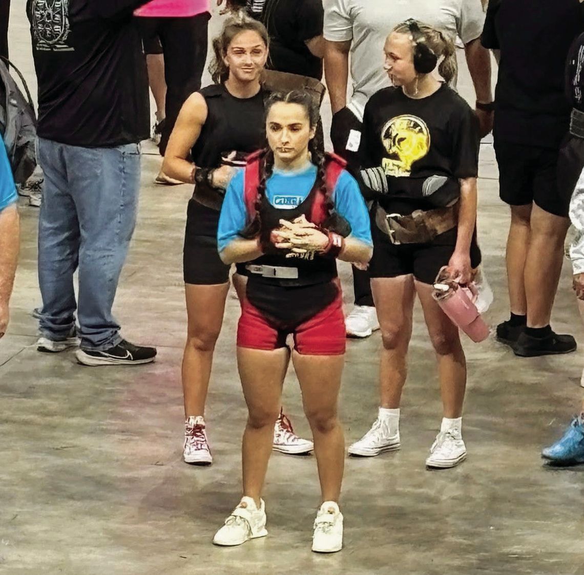 EIGHT TIMES HER WEIGHT