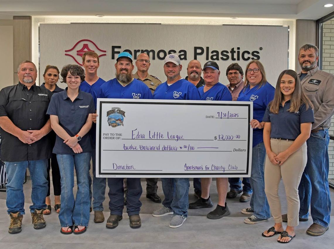 Formosa donates to Edna Little League