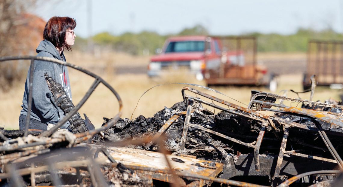 Home total loss after fire