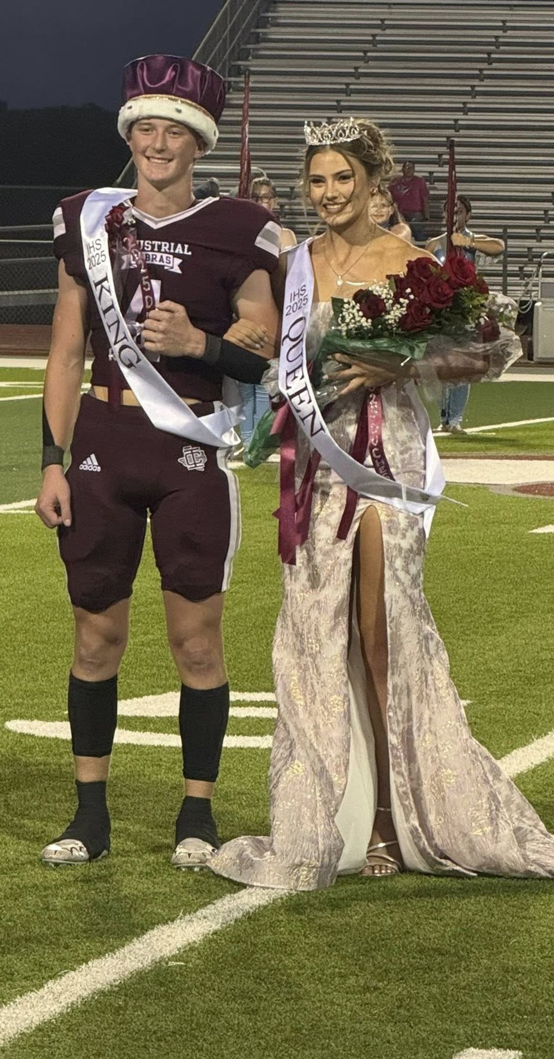 Industrial Homecoming King and Queen