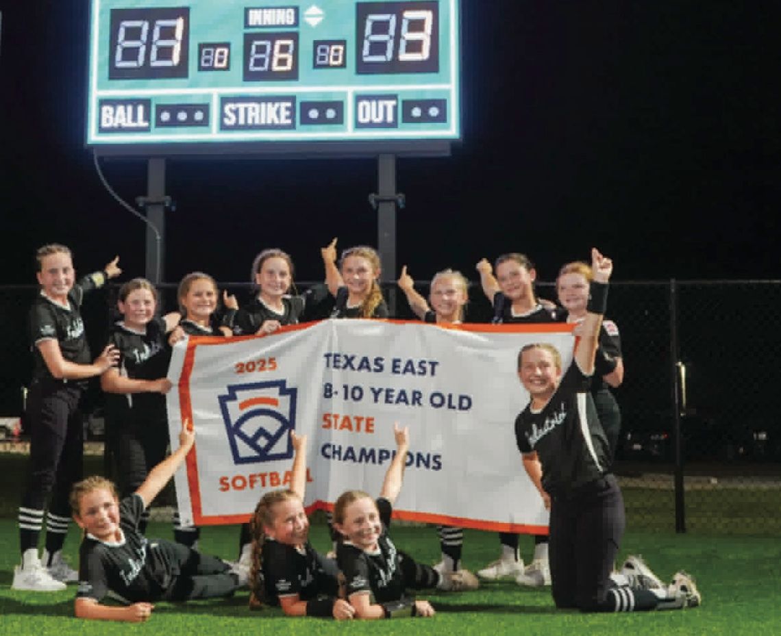 Industrial Little League softball 8-10wins state title