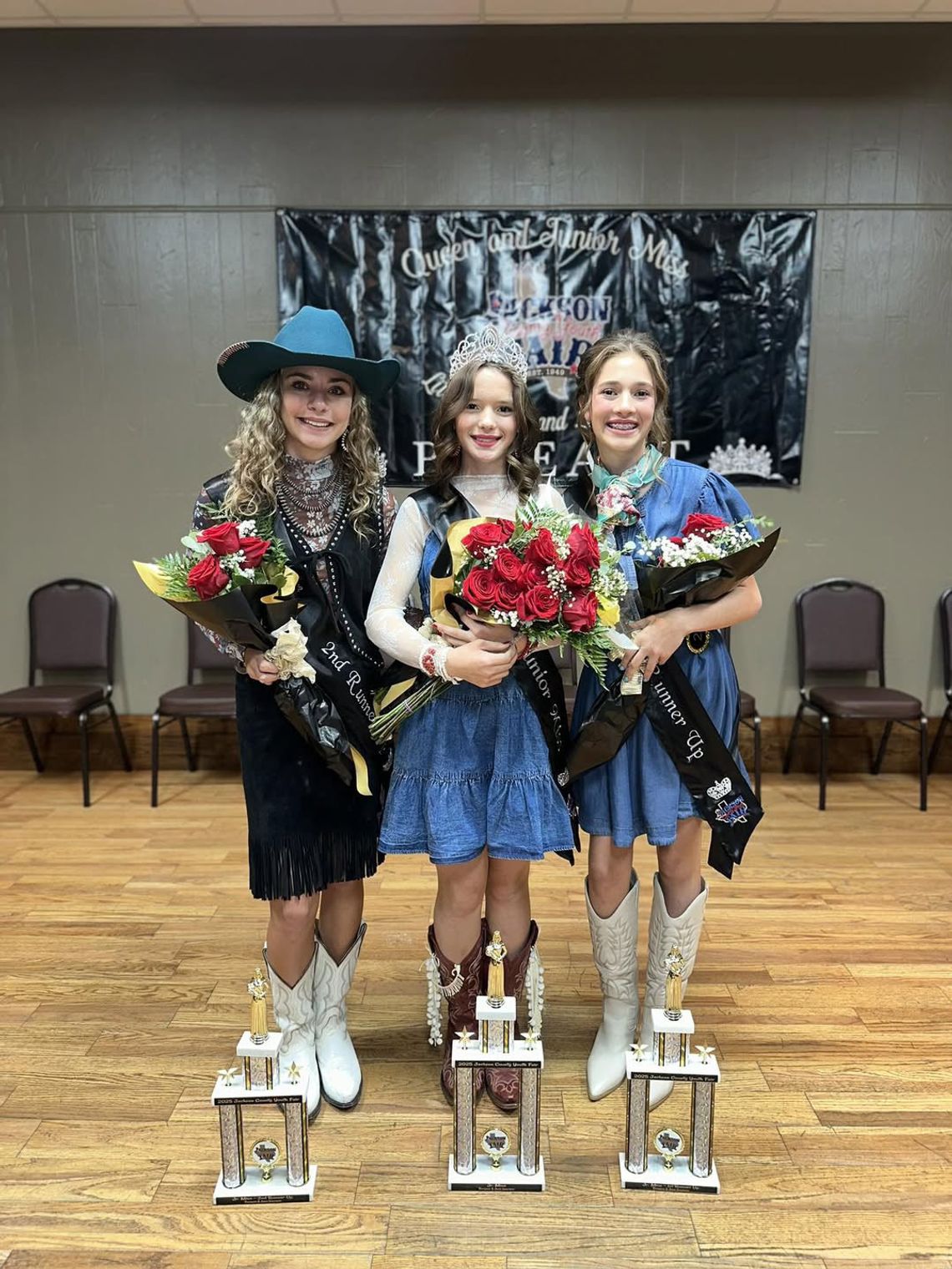 JCYF Jr. Miss Pageant winners