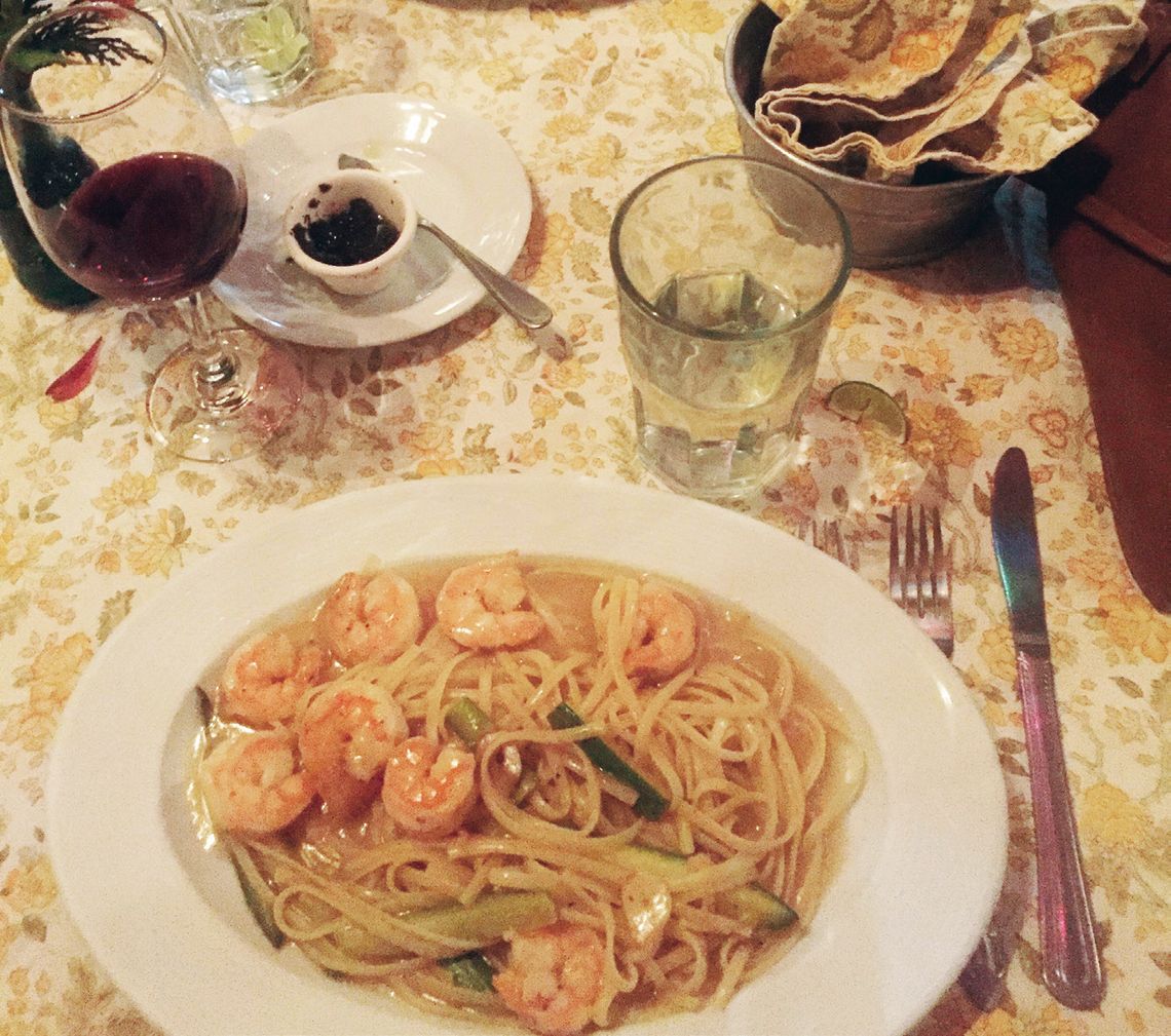 Linguine con Gamberetti (Shrimp)
