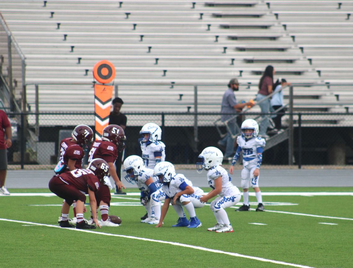 Pee-Wee football, Edna vs. Ganado