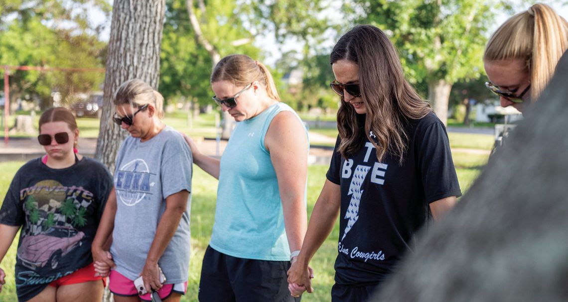 Prayer in the park