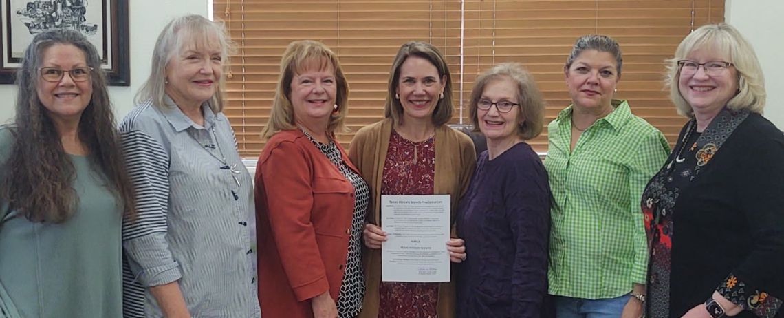 Proclamation signed for Texas History month